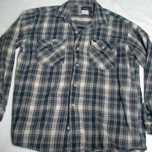 Vintage Codet Flannel Button-Down Shirt